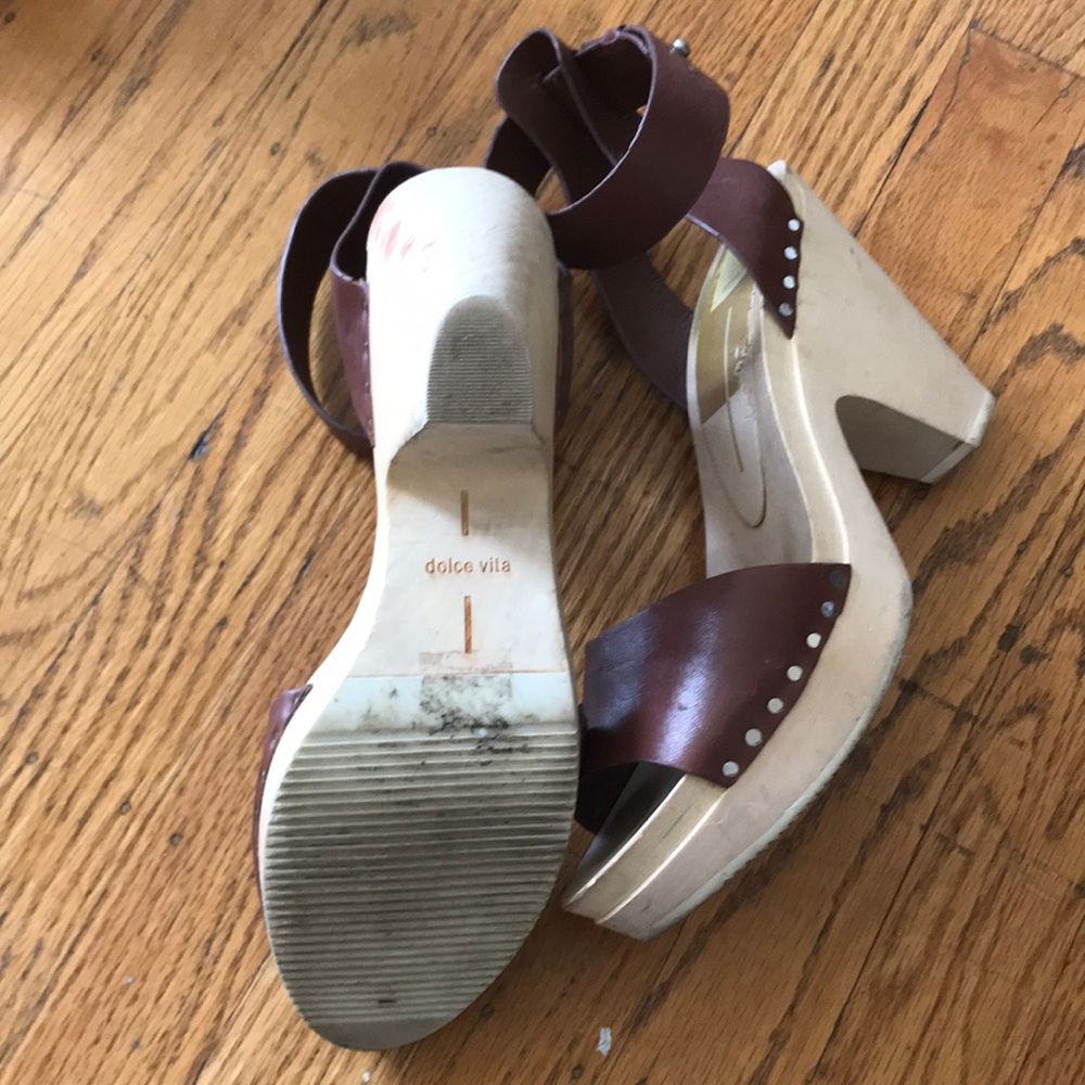 Dolce Vita Nalia Leather Platform Sandal - Picture 7 of 7